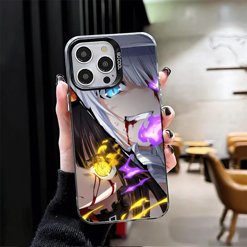 Date A Live Токисаки Куруми Ударопрочный Чехол для Телефона для iPhone 17 Air 16 16E 15 Pro Max 14 Plus 13 Mini 12 Задняя Крышка Противоударный Fu