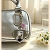Lightweight Mirror Keychain Heart-Shaped Makeup Mirror Accessories Aesthetic Key Pendant  Daily Use