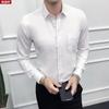 Мужская рубашка Hengyuanxiang с длинным рукавом в стиле business casual