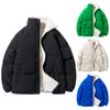 Men's Down Jacket Warm Cotton Clothing Loose Coat Bread Suit Thickening Warm Coat