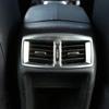 My Good Car ABS Chrome Interior Armrest Box Rear Air Vent Outlet Cover Trim Stickers for Peugeot 3008 2013-2018 Car Accessories