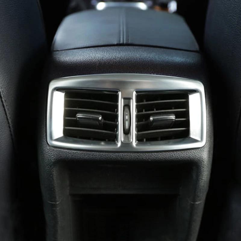 My Good Car ABS Хромированный внутренний подлокотник, задняя вентиляционная крышка, накладка, наклейки для Peugeot 3008 2013-2018, автомобильные аксессуары