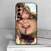 Страшная кукла Чаки Чехол для телефона для Samsung S25, S24, S21, S22, S23, S30, Ultra, S20, Plus, Fe, Мягкий силиконовый Черный чехол