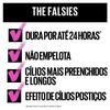 Тушь для ресниц Maybelline New York The Falsies Washable Mascara Very Black, 0,25 жидких унций.