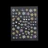 Sweet Small Fresh Flower Nail Art Sticker Summer Spring Self-Adhesive Nail Colorful Cute Decals for Nails Decoration