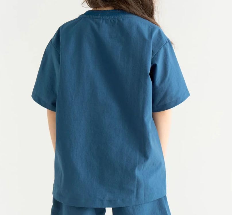 Dot Air Kids Tee, Size 140, Blue