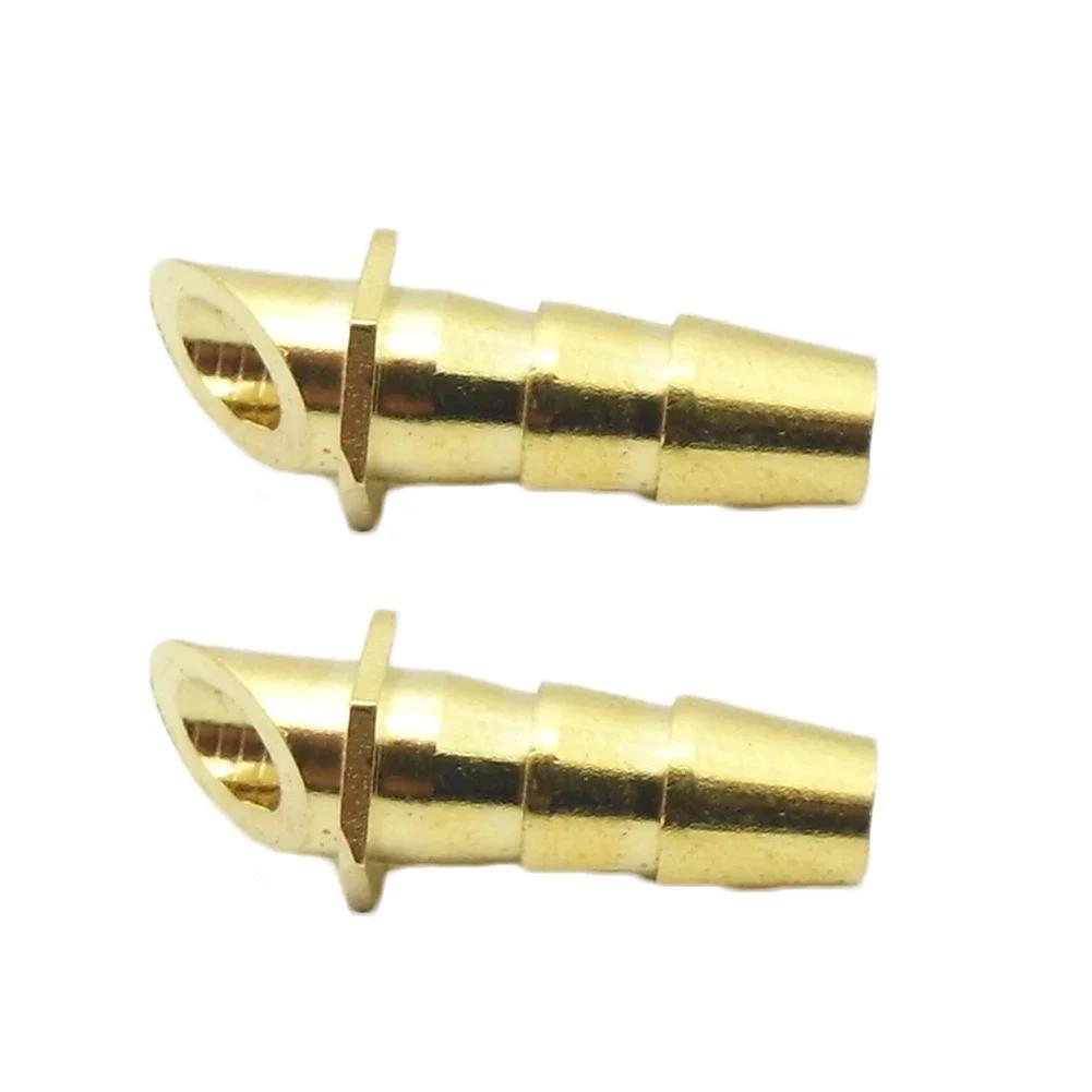 2pcs Pickup Inlet Nozzle Water Cooling Nipple Copper Connector Without Thread For RC Model Boat Motor/ESC Cooling Water