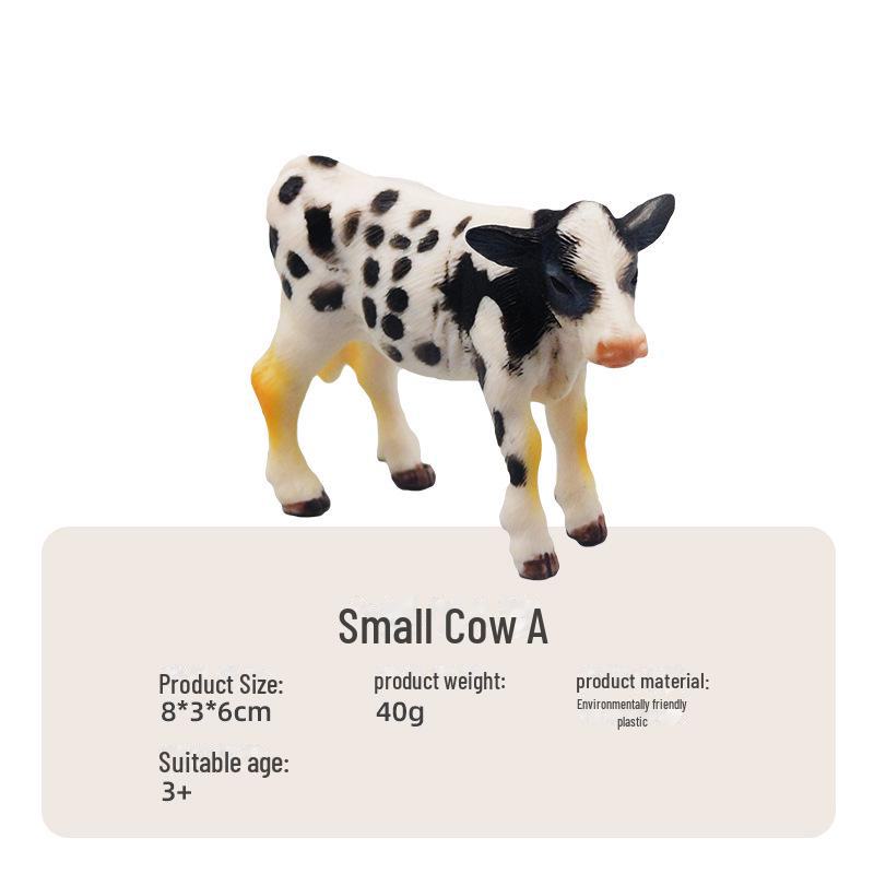 Творческая обучающая игрушка «Фермерская корова» — модель маленького животного для детей