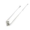 Les Trésors De Lily [M1688] - White 'Love' Silver Bracelet