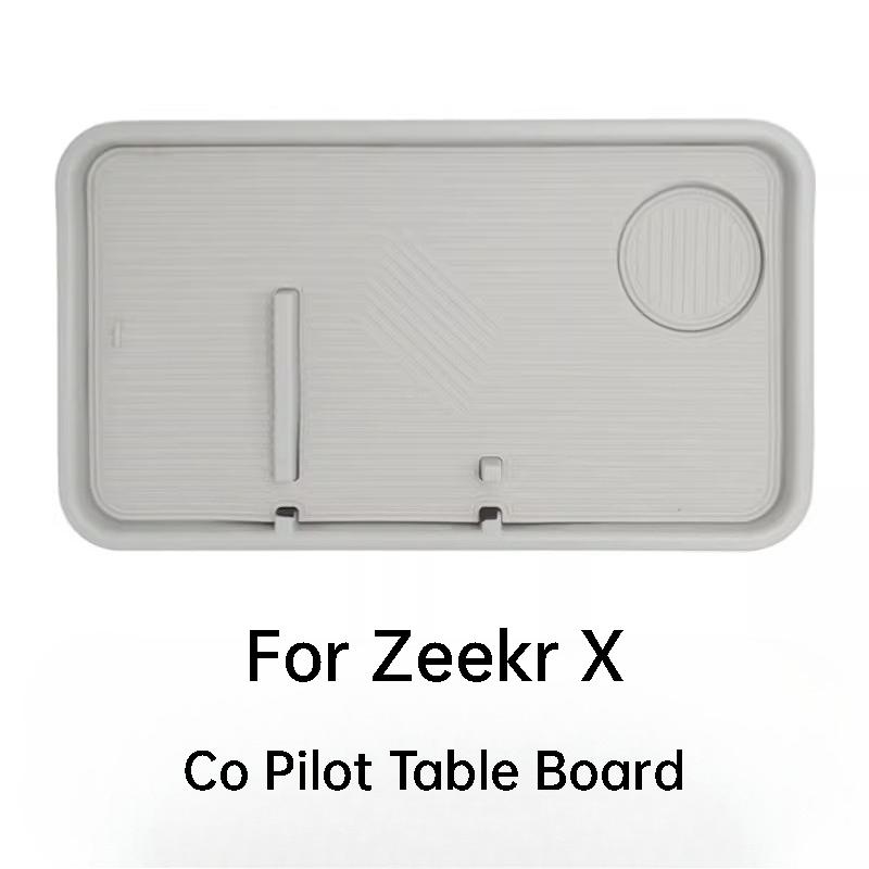 Для Zeekr 001 X 007 21-25 Автомобильная панель для пассажира на переднем сиденье, приборная панель, подстаканник, ящик для хранения, органайзер для салона, аксессуары