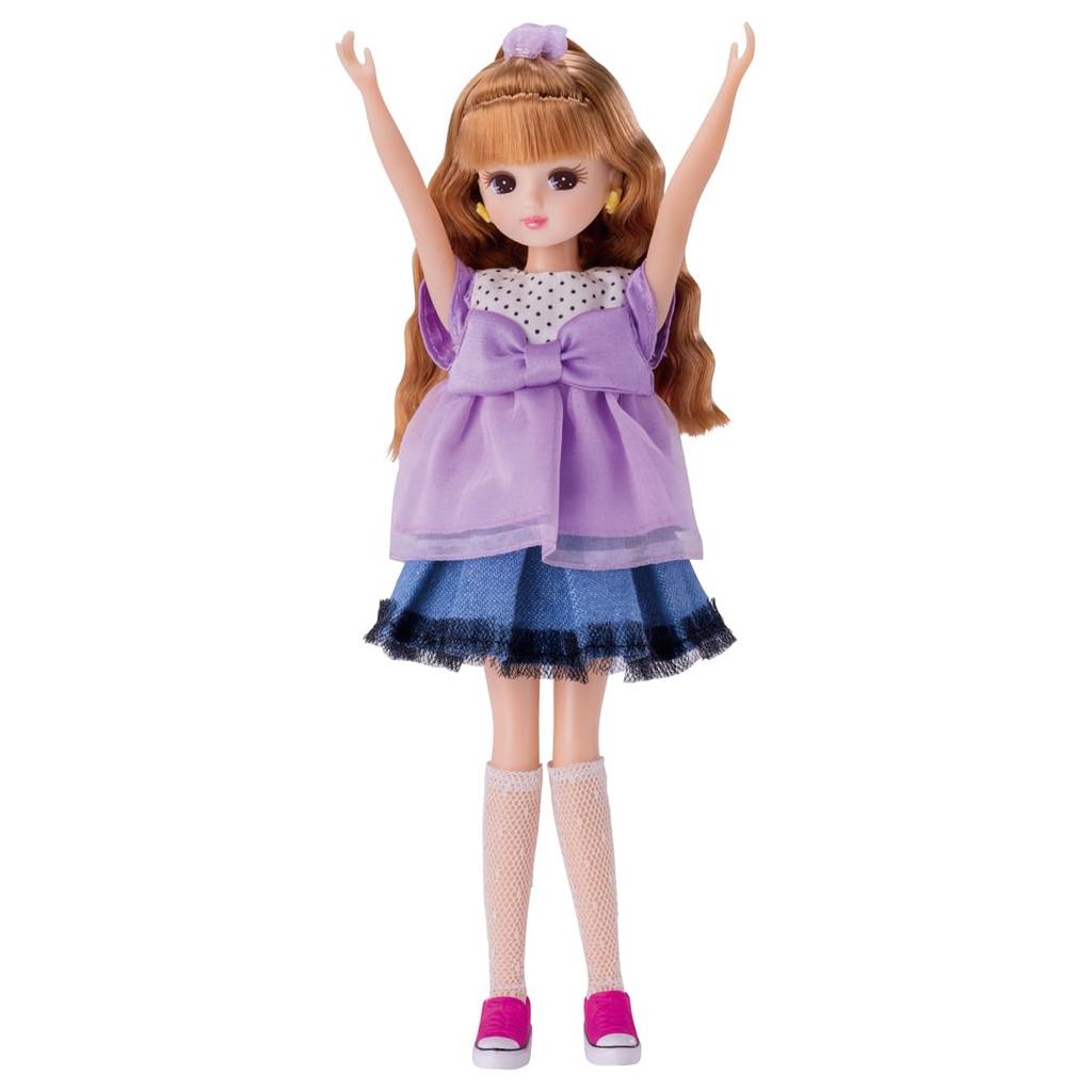 TAKARA TOMY Doll Everyday Style Pretend Play Toy for Ages 3 and Up Licca-chan LD-04 Licca-chan Dress-Up