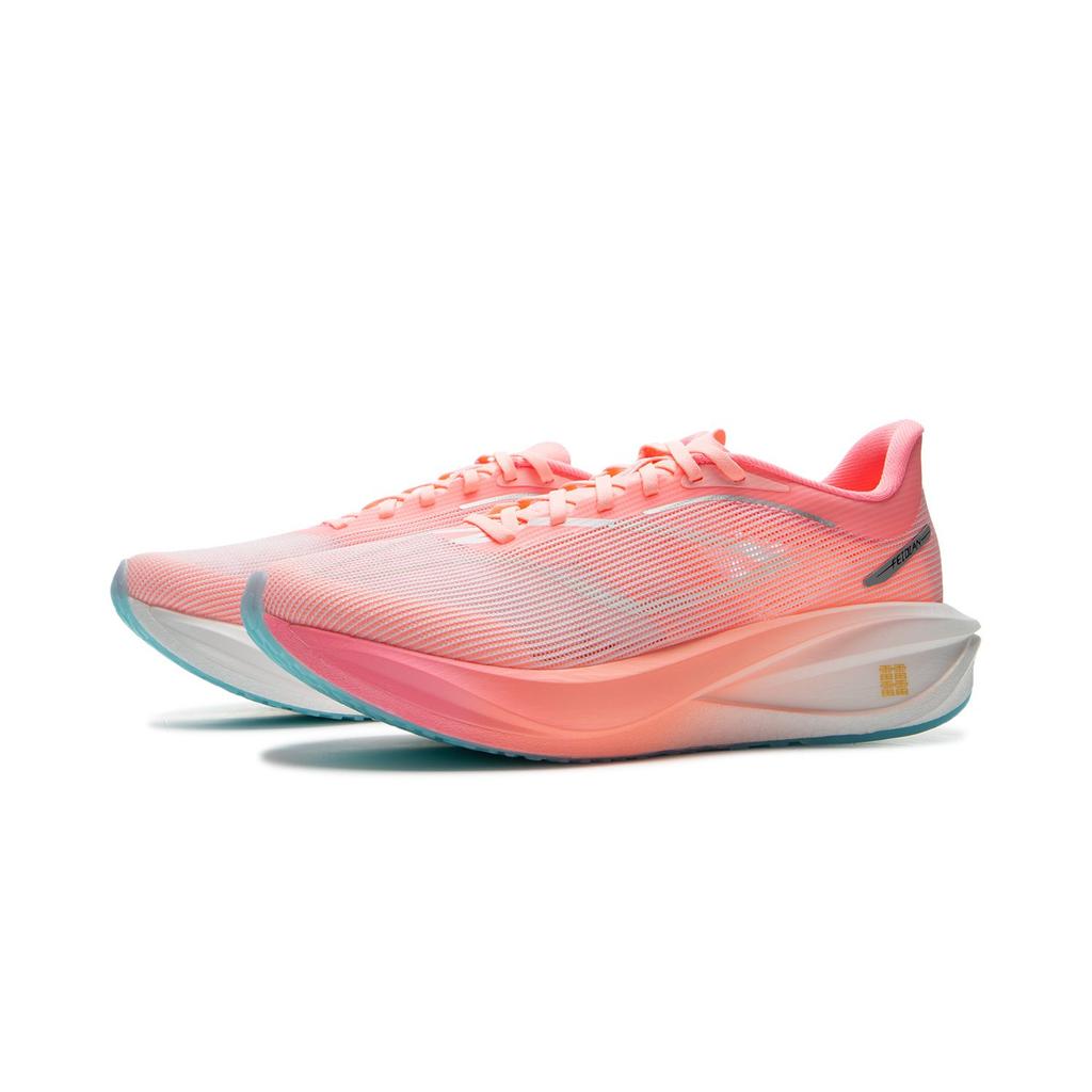 Li Ning Feidian 5 Challenger Текстиль, ТПУ Низкие Карбоновая Пластина Повседневные Марафонские Кроссовки Мужские Розовые ARMV001-13