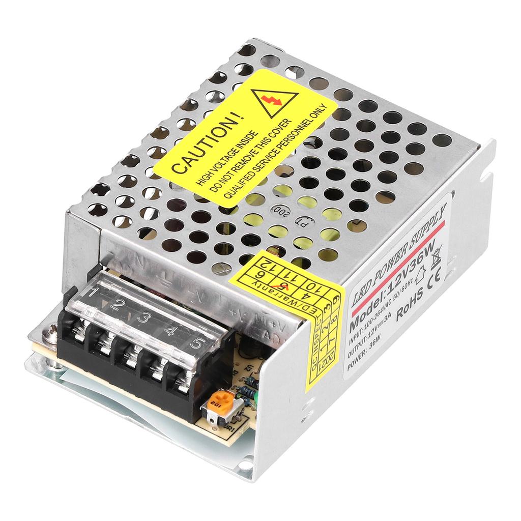 DC12V 36W 3A импульсный источник питания преобразователь драйвер для светодиодной ленты системы видеонаблюдения