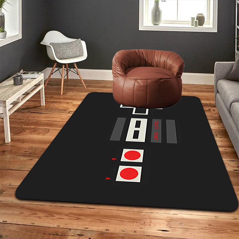 Game Controller Rug Floor Mat for Living Room or Bedroom Soft and Comfortable Carpet a Gift for Birthday and Holiday.NFF0928616