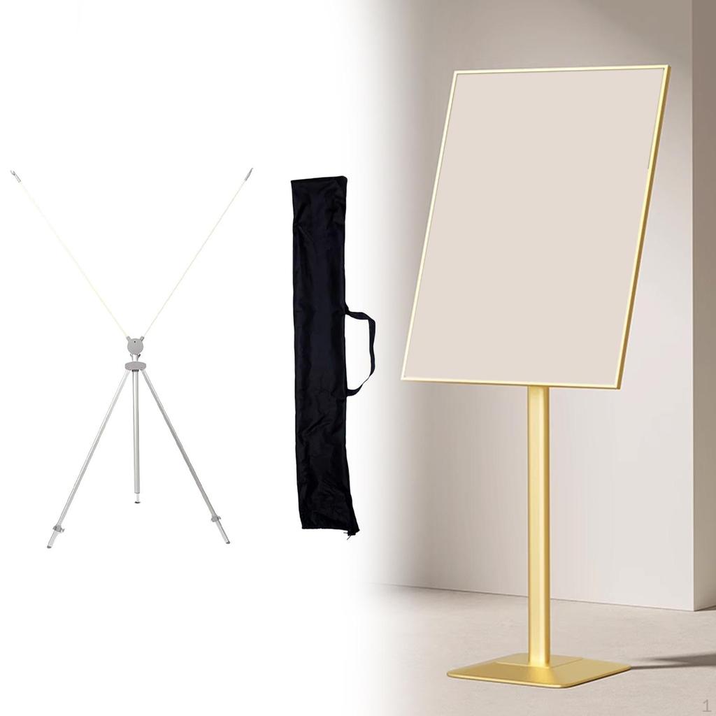 Регулируемая напольная устойчивая подставка для плакатов, держатель для плакатов, X-баннер для торговых центров