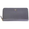 MCM [Good Condition] MYL6SMA04EP001 Logo Round Zip Long Wallet (with Coin Pocket) grayUsed