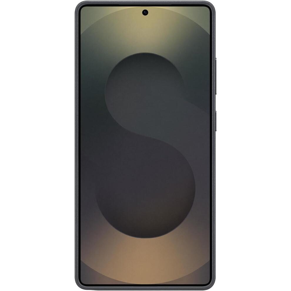 Чехол-книжка Samsung Galaxy S25 Ultra 6,9 дюйма Kindsuit Черный - Премиальная веганская кожа, Тонкий, Поднятые края, EF-VS938PBEGWW