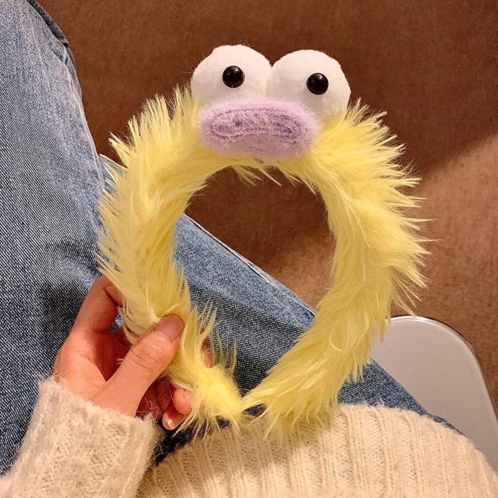 Плюшевый уродливый кукла повязка на голову аксессуары для волос мультяшный обруч для волос креативный смешной обруч для волос фотография