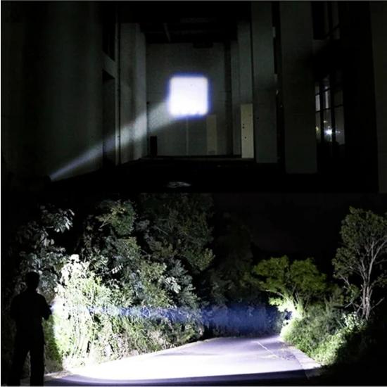 LED USB Rechargeable Ultra Powerful Large Size Flashlight