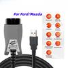 ELM327 for Ford FORScan HS MS CAN ELM 327 OBD 2 OBD2 Car Diagnostic Scanner Interface Tools OBDII for Mazda