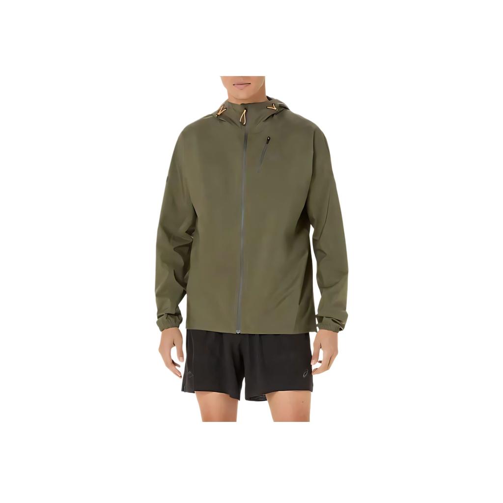 Asics Fujitrail Elite Fashionable Comfortable Versatile Windproof Waterproof Breathable Durable Warm Jacket Men Jacket 2011D265-301