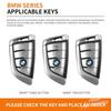 IVZR8 Newly Car Key Case Fashion Protective Shell Accessories For BMW X1 X3 X5 X6 X7 1 3 5 6 7 Series G20 G30 G11 F15 F16 G01 G02 F48
