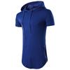 Mens Slim Fit Short Sleeve Hooded Tee With Premium Quality Muscle Tops For Casual Fashion