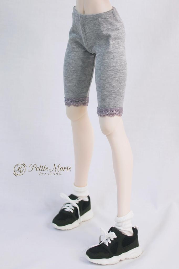 Леггинсы Petite Marie DD длиной до щиколотки для куклы BJD 60 см, подходят для куклы BJD 60 см, Petite Marie 1/3 3/4, кружево, серый, куклы, одежда, куклы, одежда,