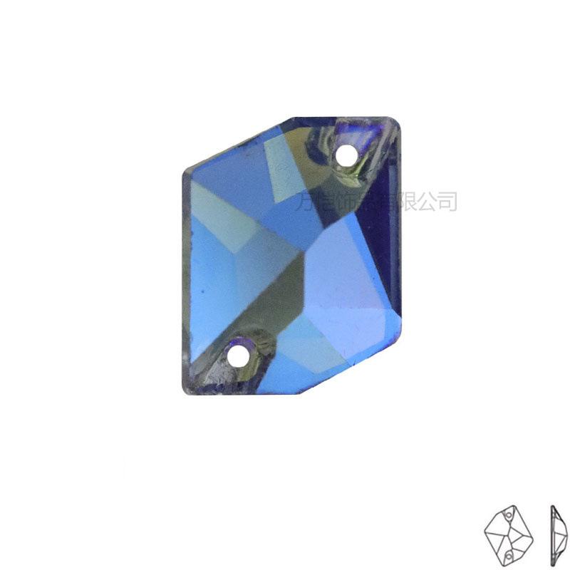 Высококачественная имитация австрийского стекла особой формы K9 Ручная швейная дрель Diy Beauty Polygon Аксессуары для одежды Аксессуары