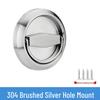 оригинальный цвет нержавеющей стали, screw mount (10 pcs)