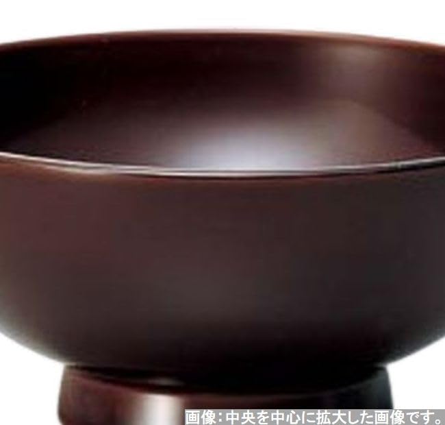 Wooden Mari Tamuke Made in Japan J-kitchens Bowl, Large, Bowl, (1 bowl), 12.8cm, Lacquer, Hand-painted,