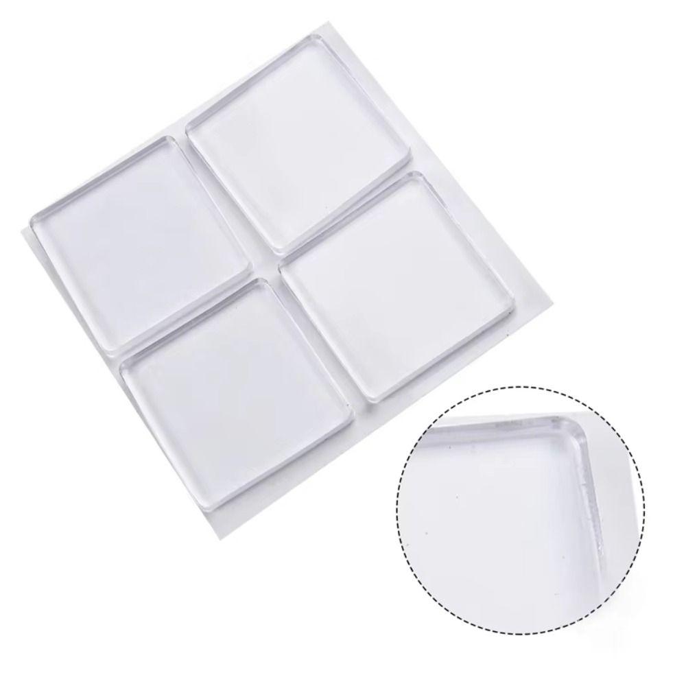 4pcs/Set Reusable Furniture Foot Pads Non-slip Anti Vibration Pads Durable Sofa Leg Pads Sofa