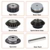 Bevel Gear 2M 30 Tooth Hole 12/14/15/16/17/18/20/22/24/25/28 Standard Hole 45 Steel Tooth Surface Quenching Screw Hole Fixed
