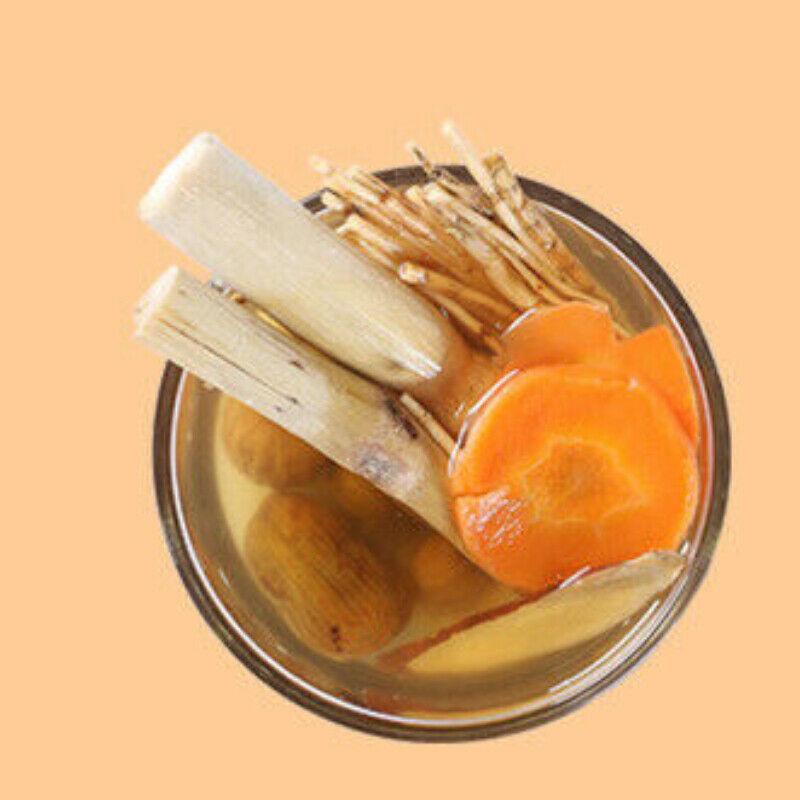 Китайский травяной чай Маоген, сахарный тростник, инжир, натуральный материал, травяной чай, здравоохранение