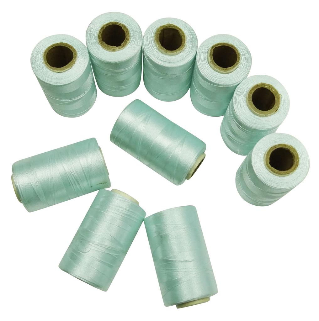 10 шт., новые швейные принадлежности для квилтинга, коричневая оптовая продажа, катушка, полиэстер