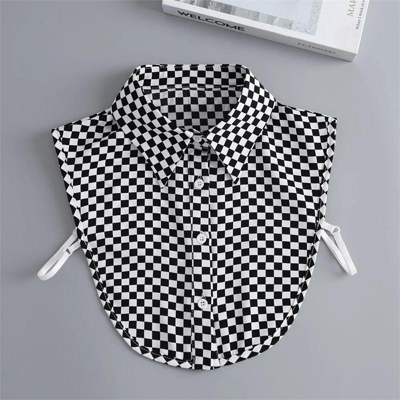 Women Fake Collar Decoration Blouse Detachable Shirt Collar Sweater False Collars Lapel Top Women Apparel Accessories
