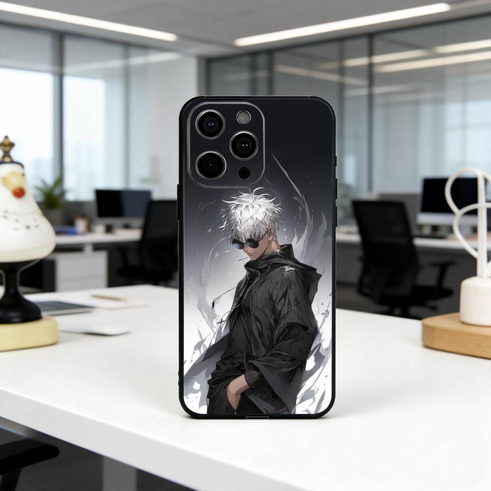 Jujut-su S-Сатору Г-Годжо-SG K-Kaisen Чехол для телефона Силиконовый Мягкий Для IPhone 17 16 15 14 13 12 11 X XR Plus Pro Max Plus