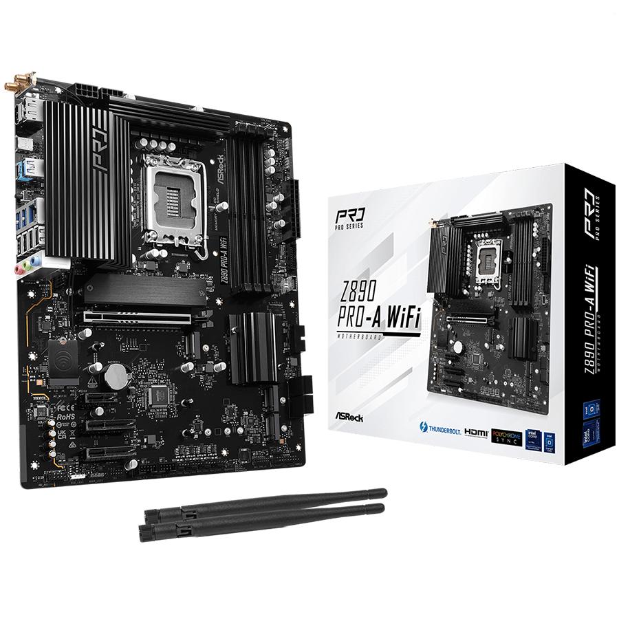 Asrock Z890 Pro-A Wifi Atx Lga1851 Ddr5
