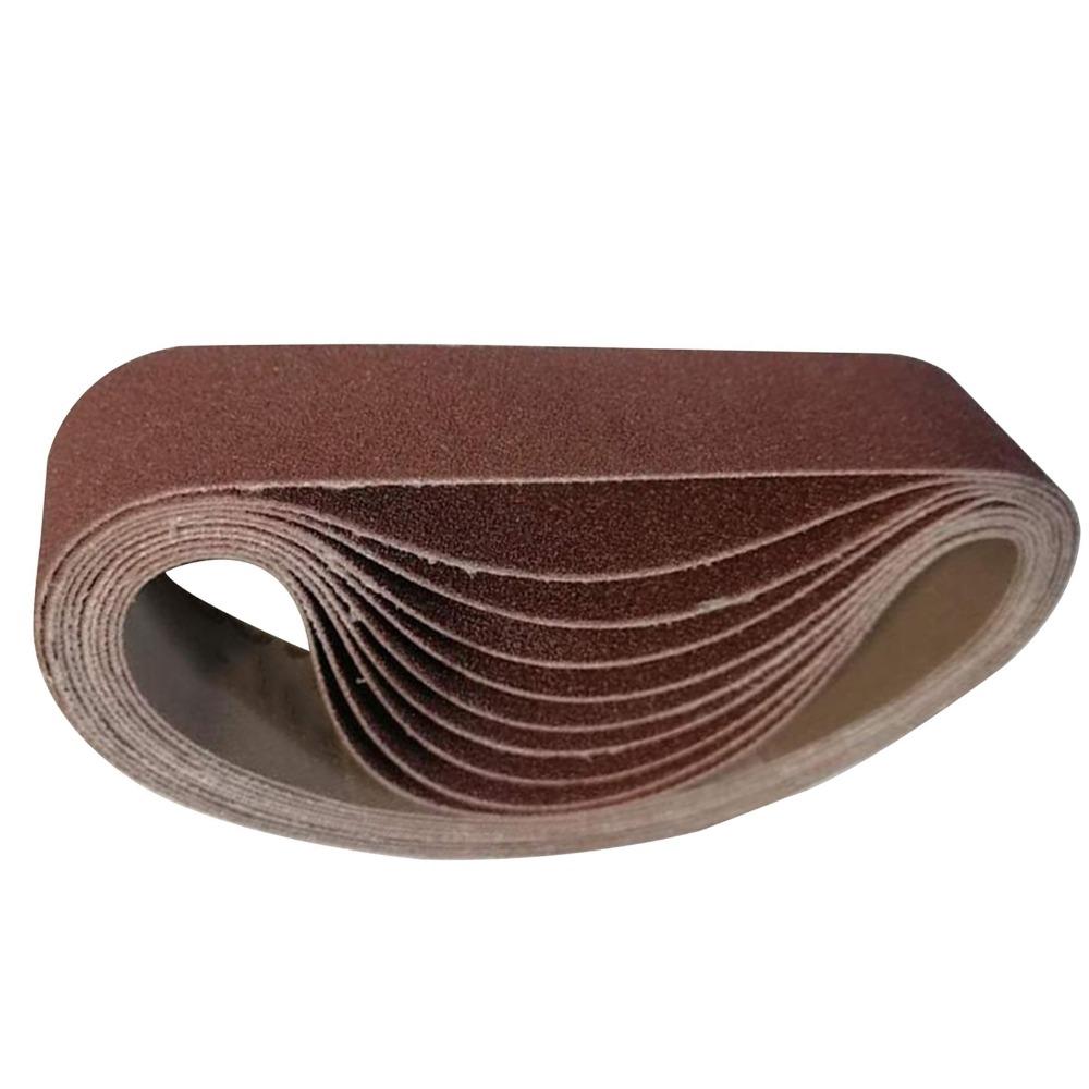 10pcs 330 x 30 mm / 1.2 x 13 Inch Abrasive Sanding Belts Cutting Machine
