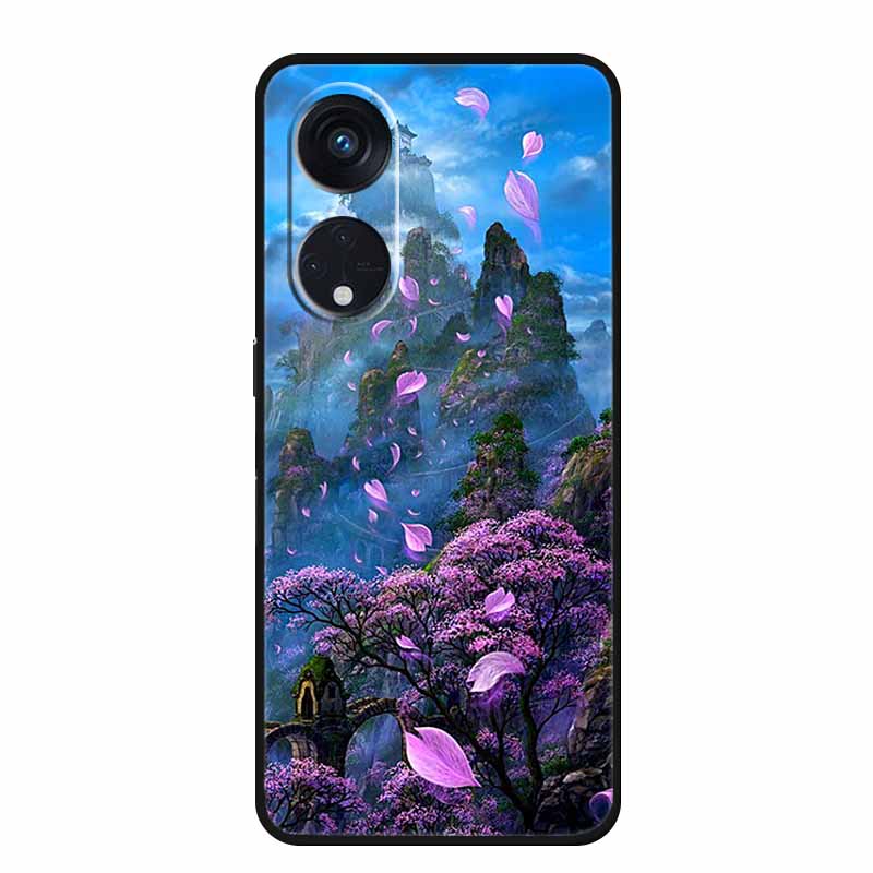 Чехол для Oppo A98 5G Роскошный Мягкий Силиконовый ТПУ Задняя Крышка Телефона для OPPO F23 5G Oppo A1 Funda CPH2529 Ударопрочный Защитный Coque