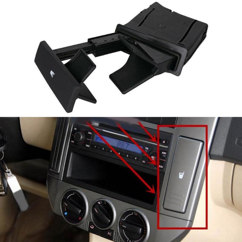 Подстаканники для напитков, черный автомобильный передний держатель для стакана с водой Держатель для напитка Держатель для стакана 6Q0858602E для 9N 2002-2010