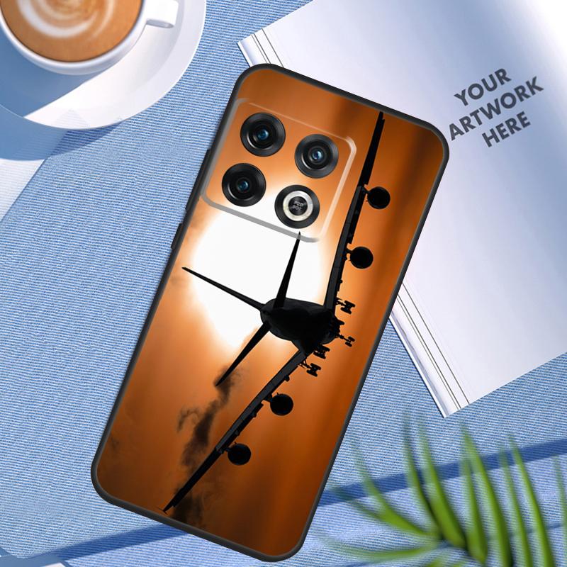 Чехол-самолет для OnePlus 12R 10T 10R 9R 8T 12 11 9 10 Pro Nord CE 3 Lite 2 2T CE4 N10 N20 N30