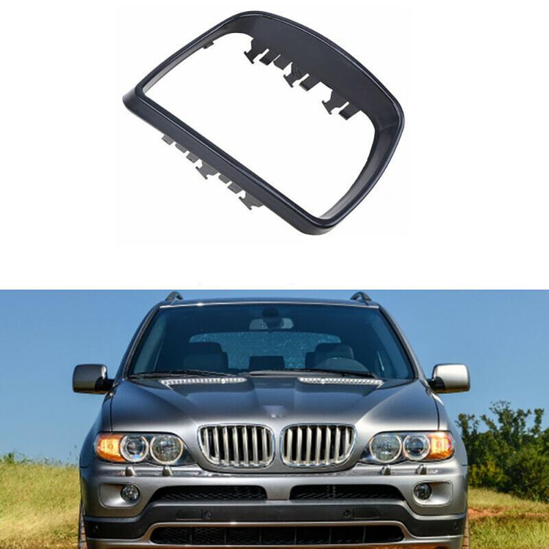 Рамка зеркала заднего вида заднего вида, корпус бокового зеркала, накладка, кольцо, совместимое с Bmw E53 X5 00-06