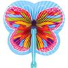12Pcs Hand Fan Butterfly Folding Fan Birthday Party Favors Decoration Birthday Girl Pinata Toy June Party Baby Shower