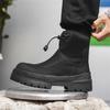 Мужские ботинки Мартин 2025 новые ретро высокие на толстой подошве для улицы функциональные ветрозащитные эластичные ботинки 4722-J