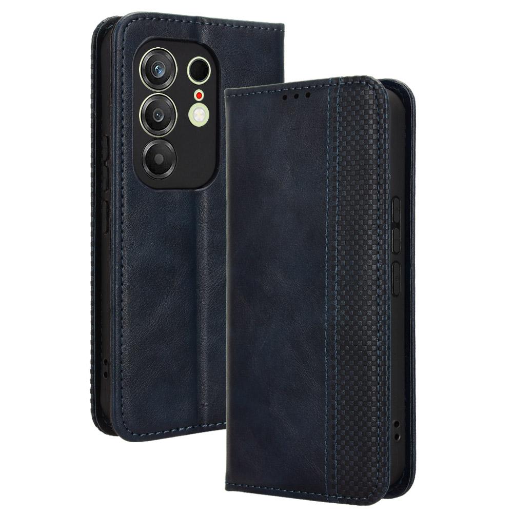 Чехол-книжка совместимый для Tecno Camon 50 Pro из ПУ кожи, защита всего корпуса с [Блокировкой RFID]