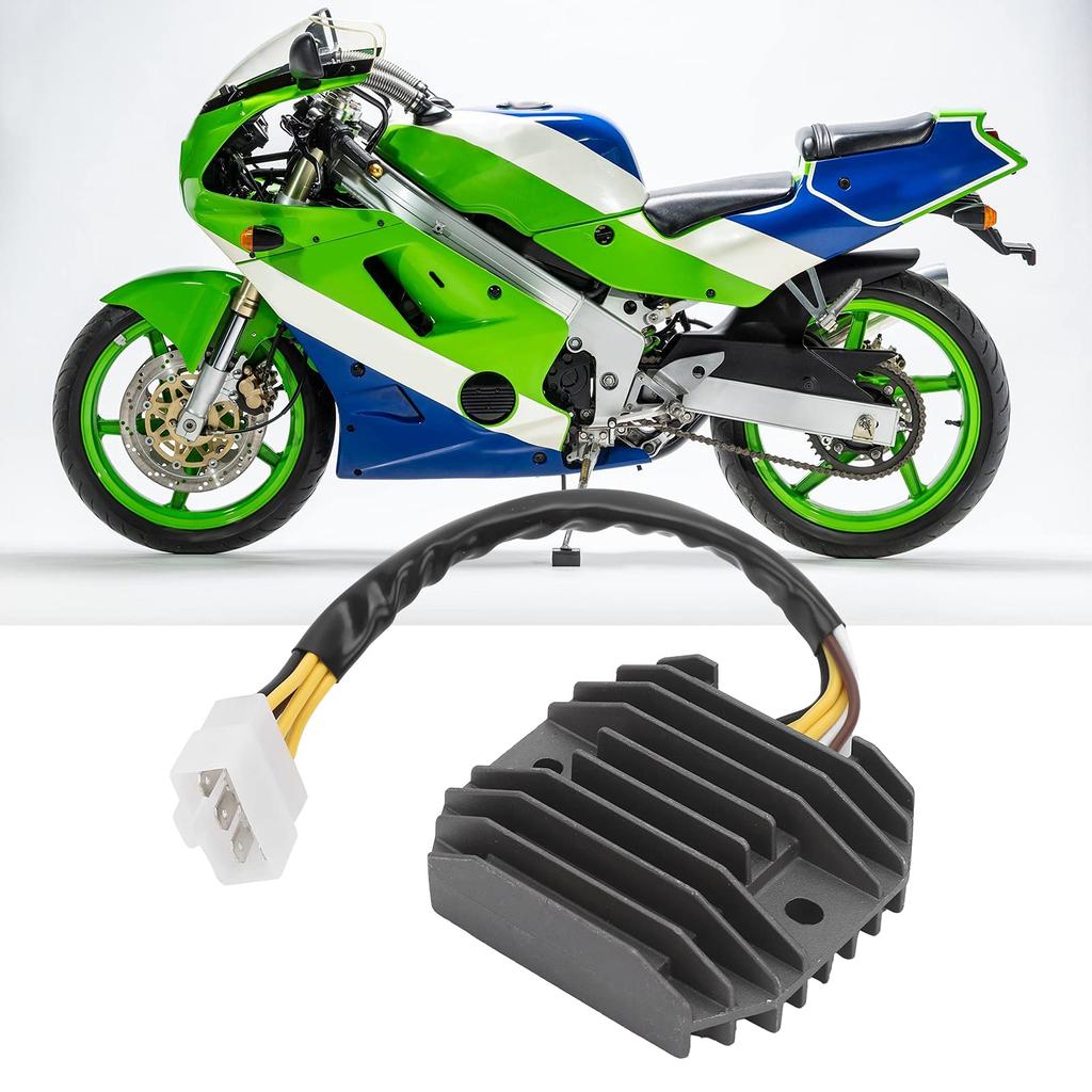 Yctze Регулятор напряжения мотоциклетного выпрямителя, Замена регулятора напряжения выпрямителя для Kawasaki ZXR250 / ZZR400 / ZZR600