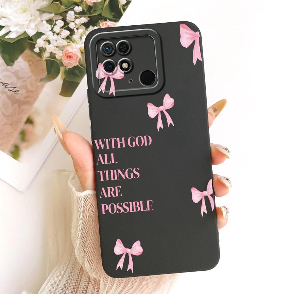 Для Redmi 10C 4G Чехол Силиконовый Роскошный Модный Крутой Кавайный Милый Расписной Корпус Телефона 220333QAG 220333QBI 220333QNY 220333QL