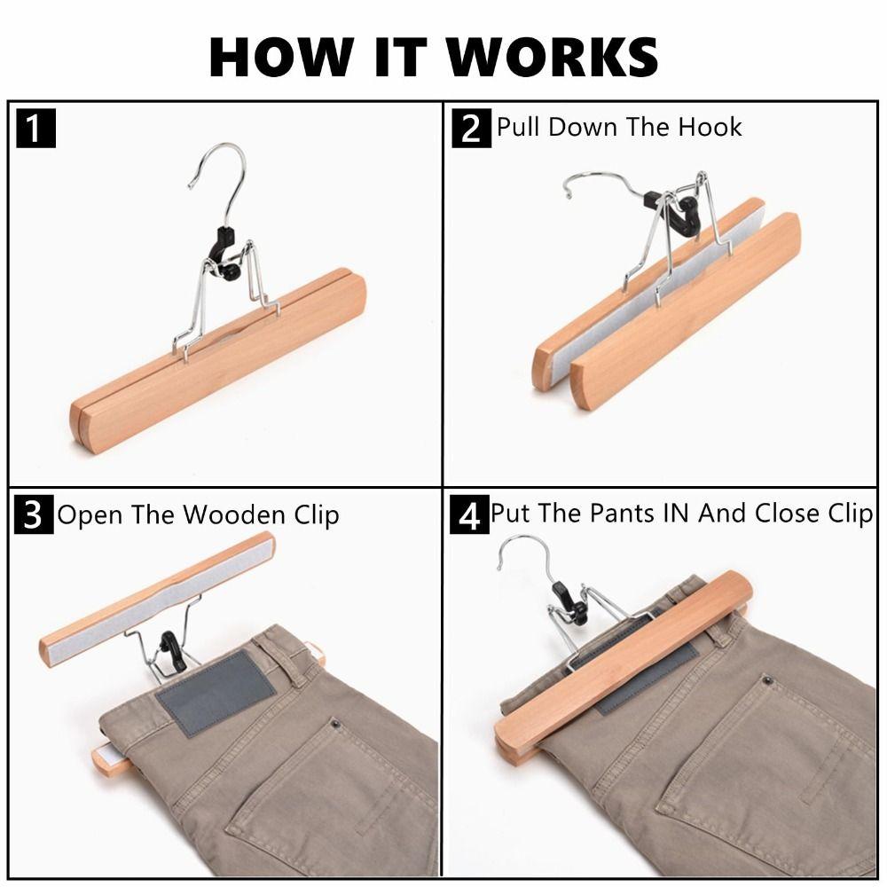 Woodiness Horse-face Skirt Rack 1PC Hanfu Pants Hook New Clothes Hanger