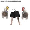 Left + Right Door Lock Cylinder W/ Keys For Nissan Versa H0601-EL00B H0601-EL00A